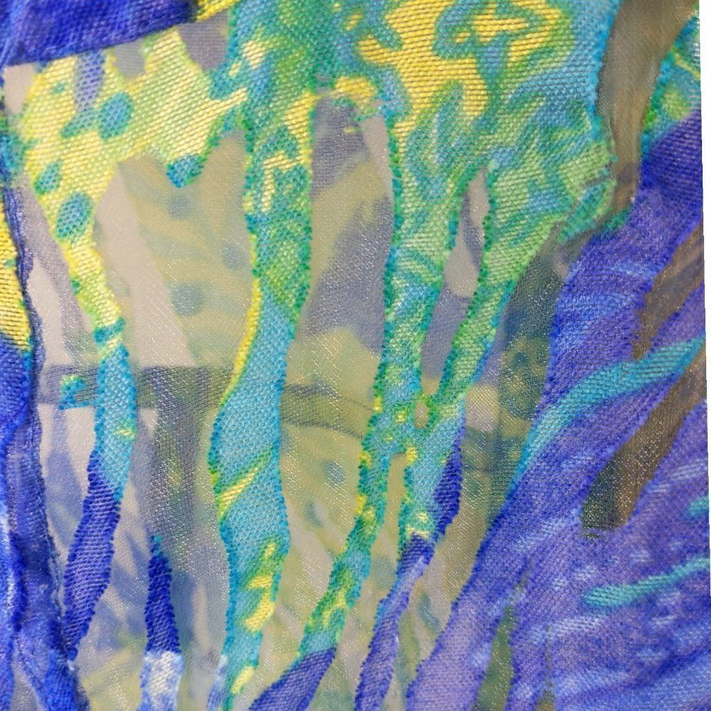 Coldwater Creek Colorful Mesh Jacket - Picture 9 of 9